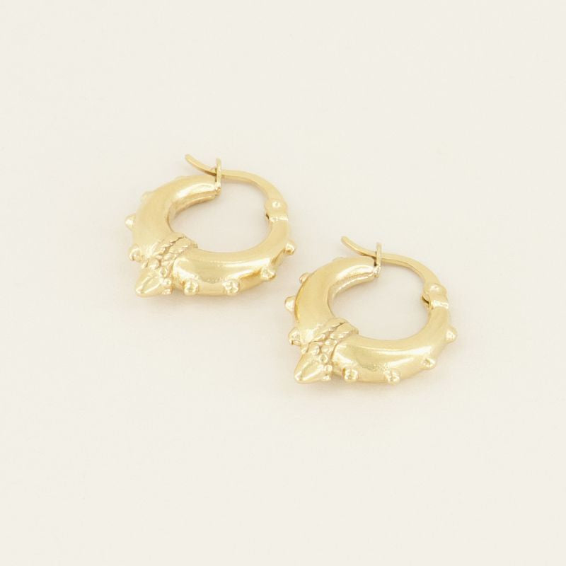 Boucles d’oreilles épaisses