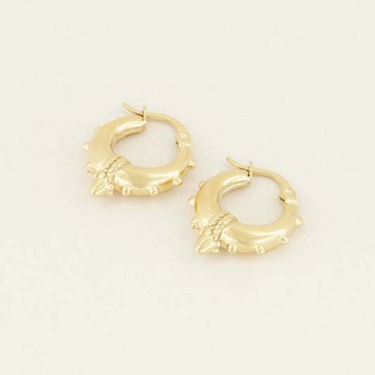 Boucles d’oreilles épaisses