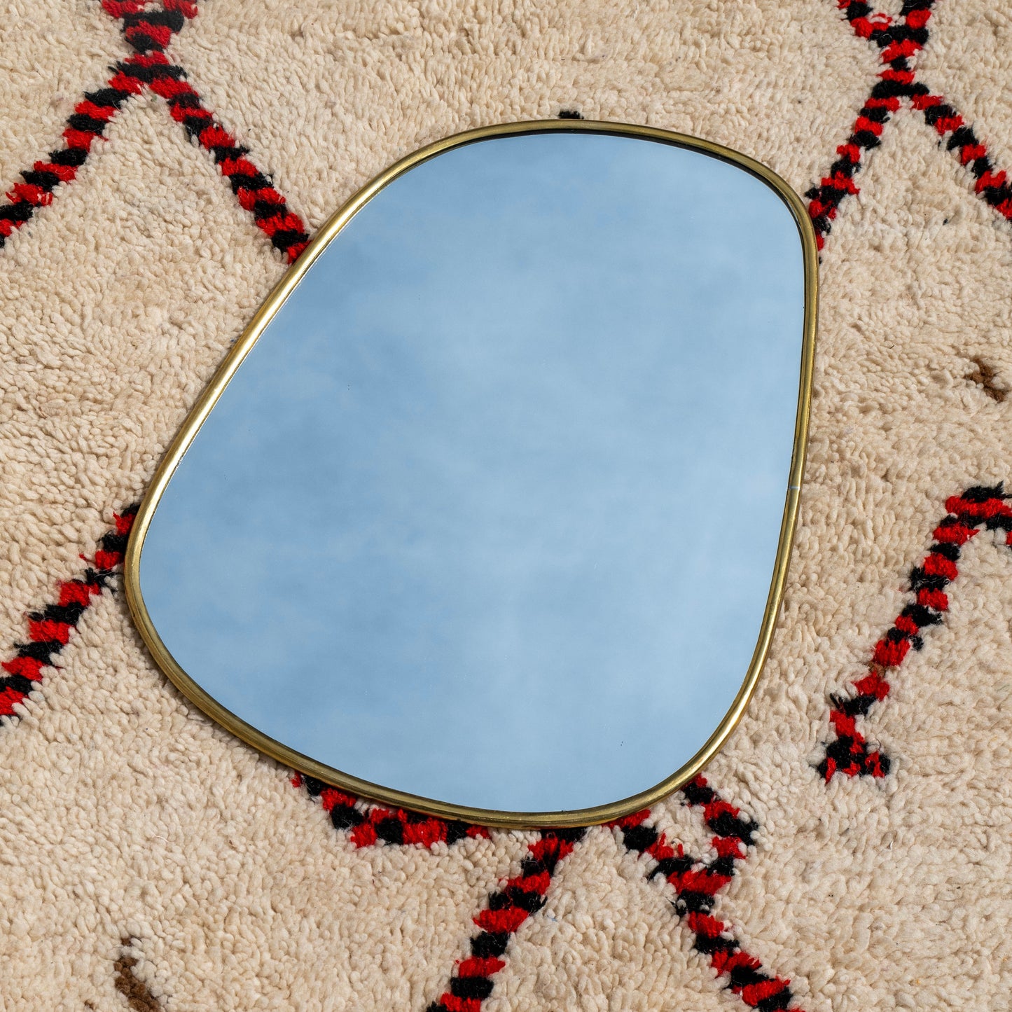 Miroir en laiton - ADAM