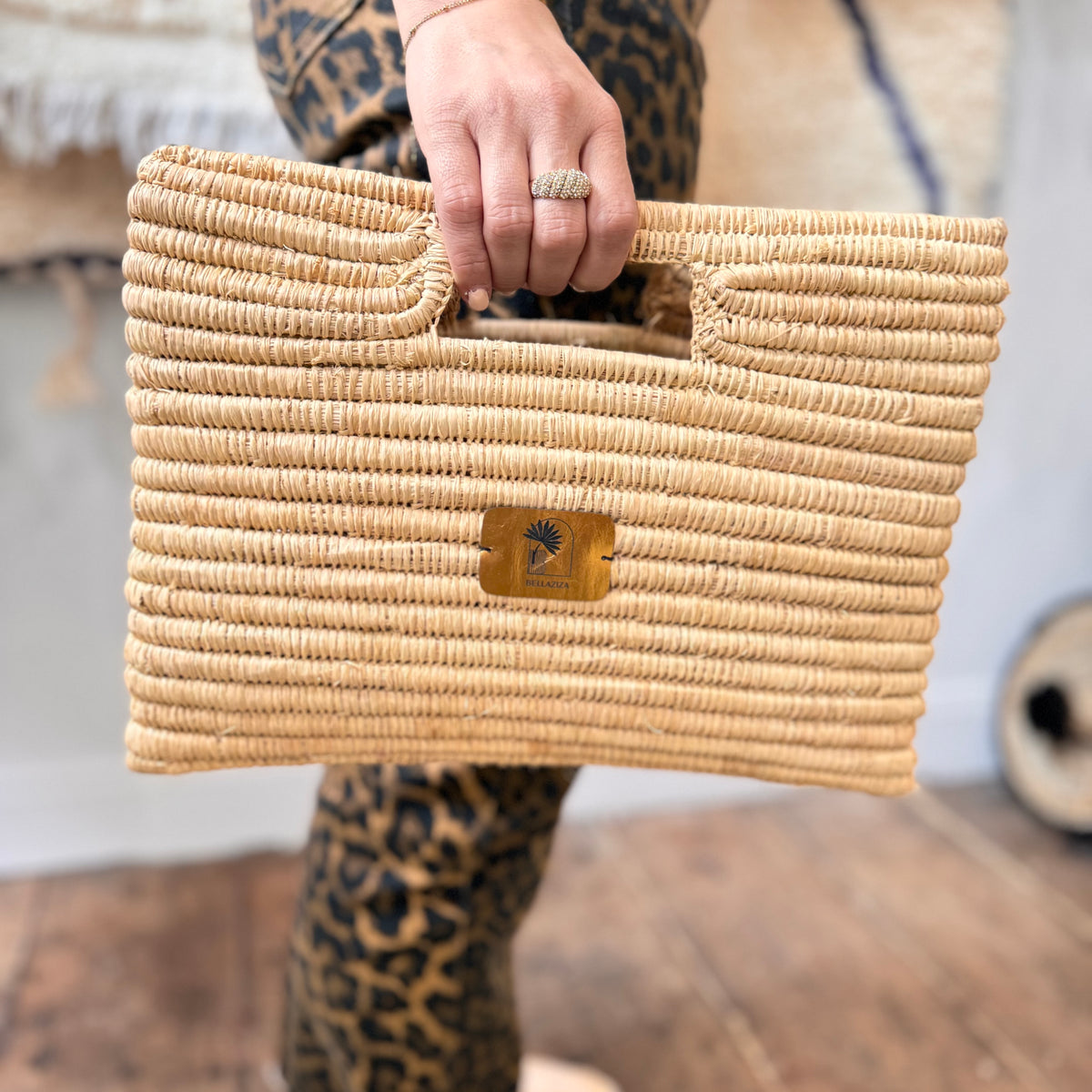 Raffia Cocktail Bag