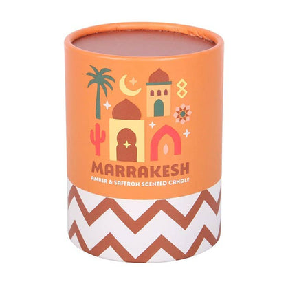 Marrakech Amber and Saffron Scented Candle