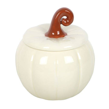 Autumn Curly White Pumpkin Wax Melt Burner