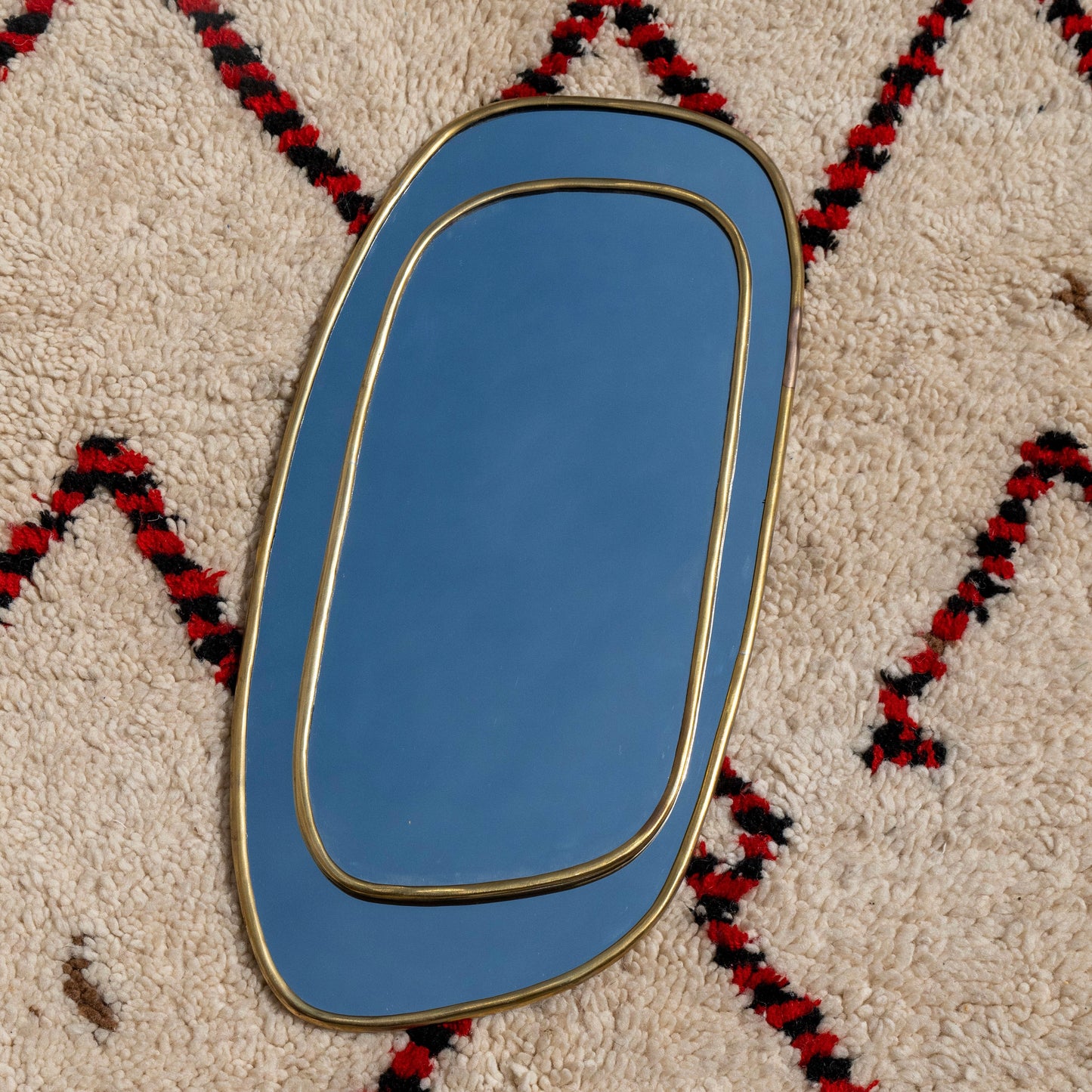 Miroir en laiton - LONGUE