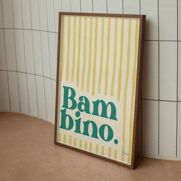 Affiche "Bambino" - BACI ARTE