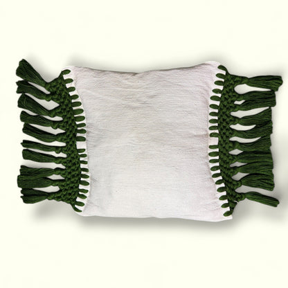 Macrame cushion cover