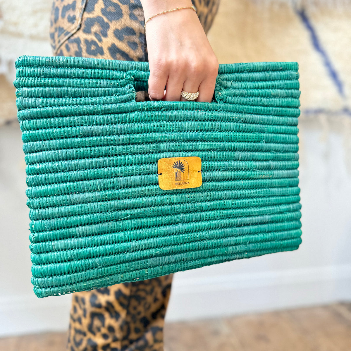 Raffia Cocktail Bag