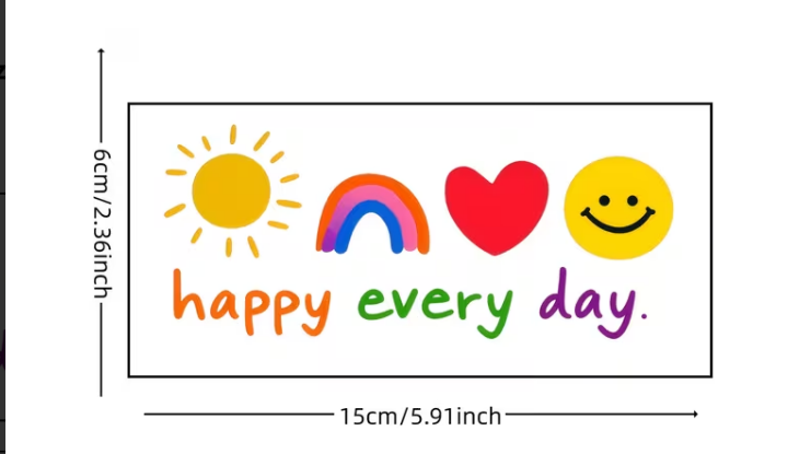 Stickers miroir - Happy every day