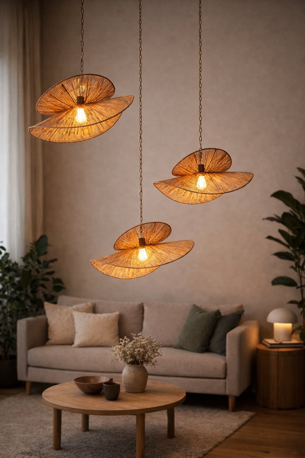 Suspension en cordage naturel - NATURA