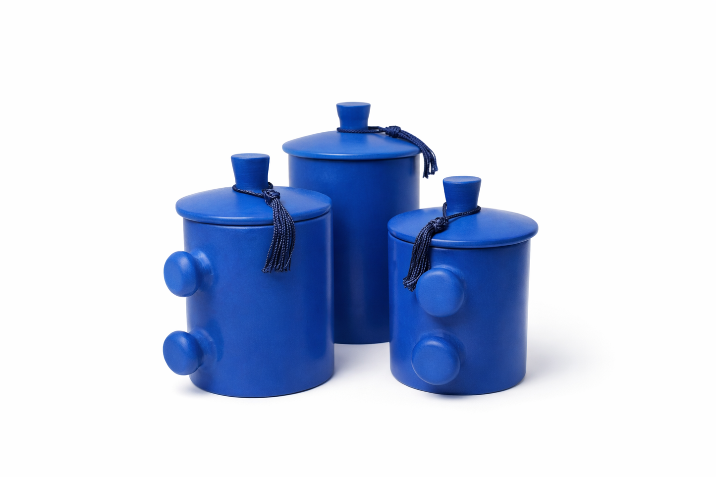 Série de 3 boîtes en tadelakt - KANA