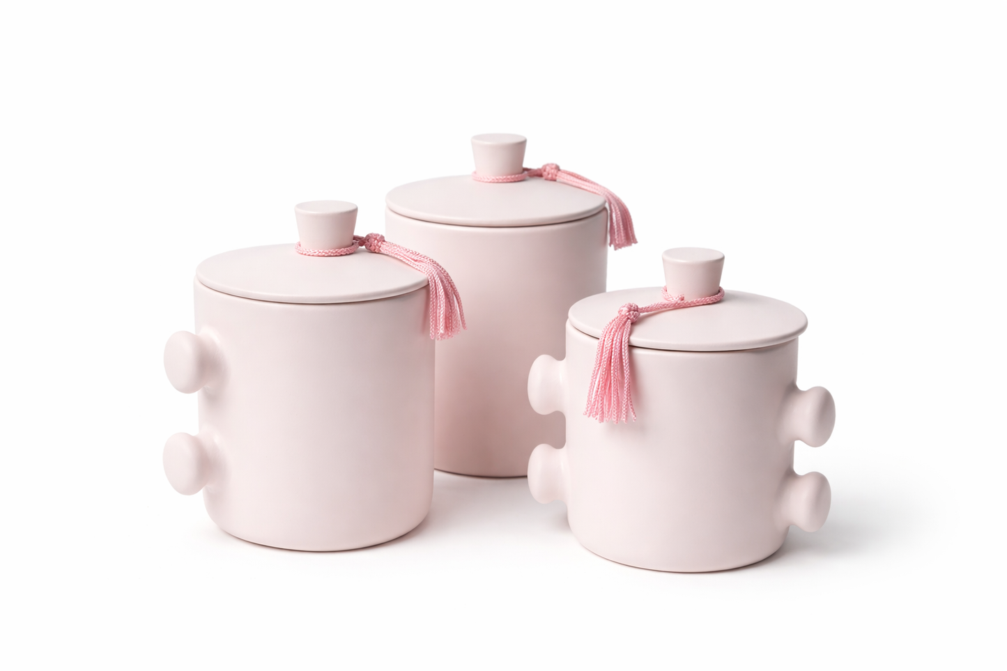 Série de 3 boîtes en tadelakt - KANA