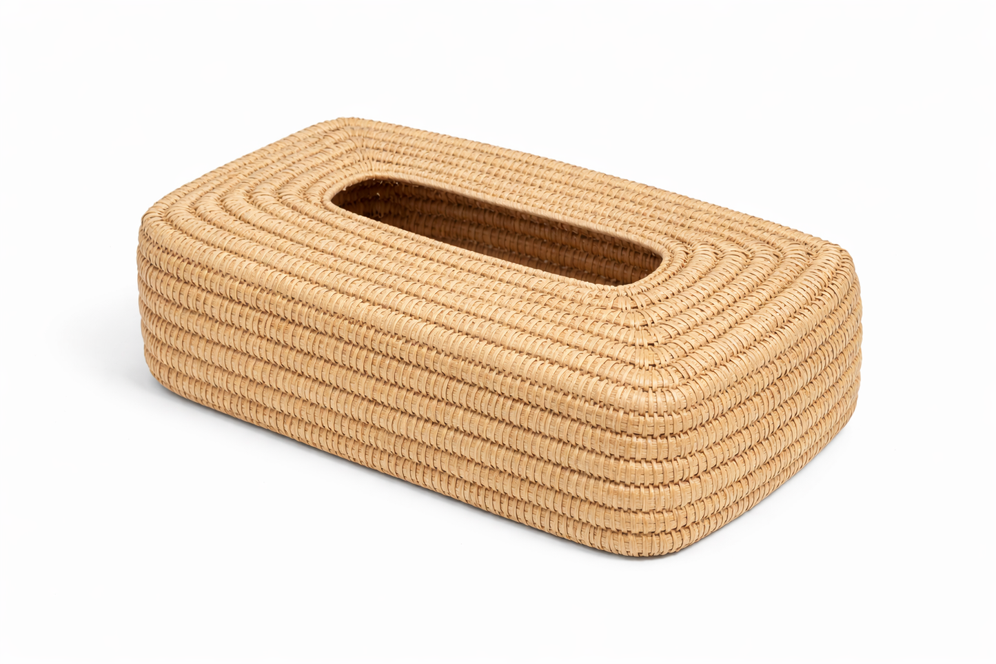 Boîte à mouchoir en rafia - ZANA