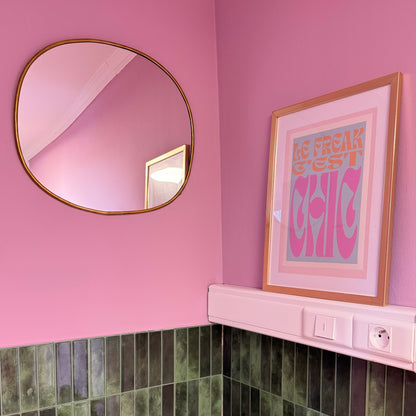 Miroir en laiton - JANA