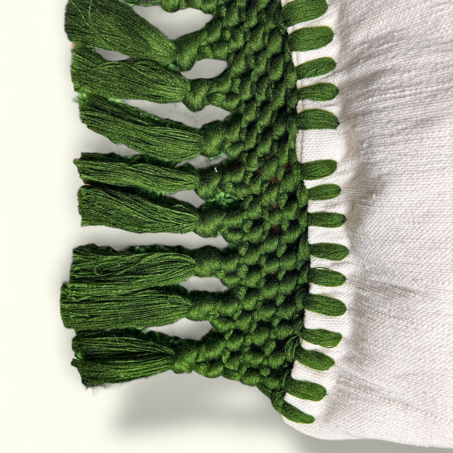 Macrame cushion cover