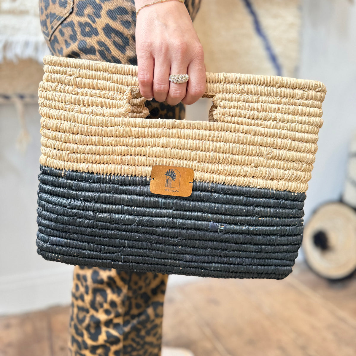 Raffia Cocktail Bag