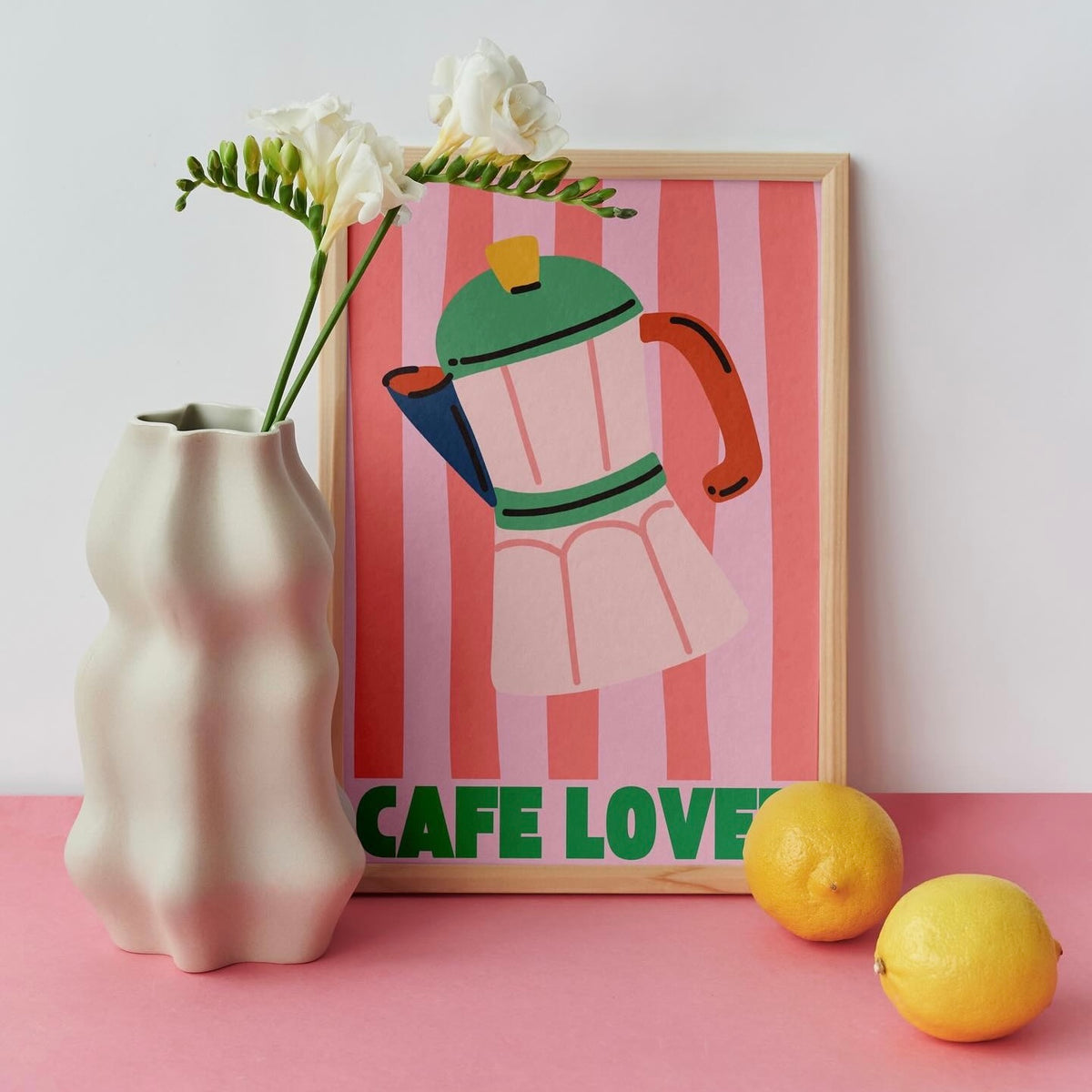 "Café Lover" poster - BACI ARTE