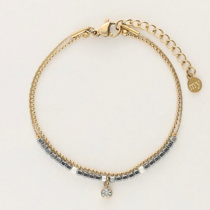 Bracelet doublé minimaliste