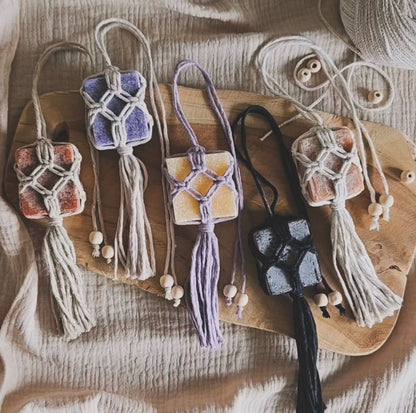 Musc suspendu - Macramé