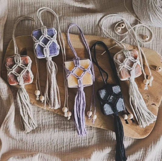 Musc suspendu - Macramé