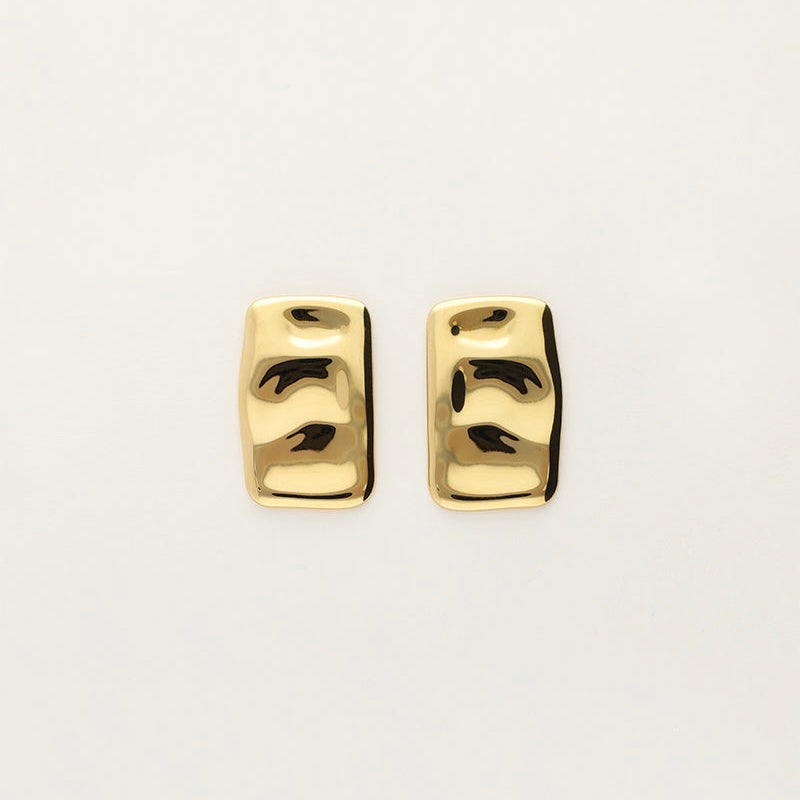 Puces d'oreilles Bold carré vintage