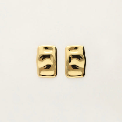 Puces d'oreilles Bold carré vintage