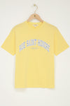 T-shirt jaune "Rue saint honoré"