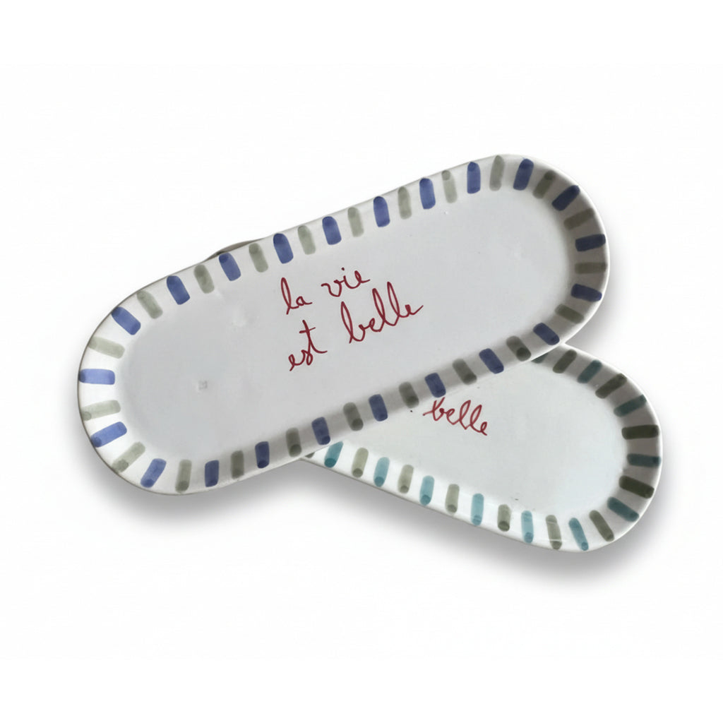 Ovaal bord - DOLCE COLAZIONE