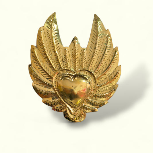 Coeur en laiton - ANGELO