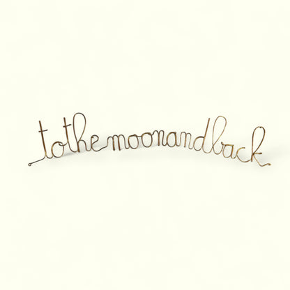 Mot décoratif - LAITON