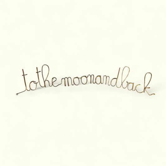 Mot décoratif - LAITON