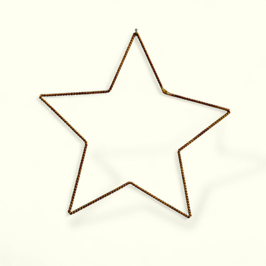 Etoile torsadée en laiton