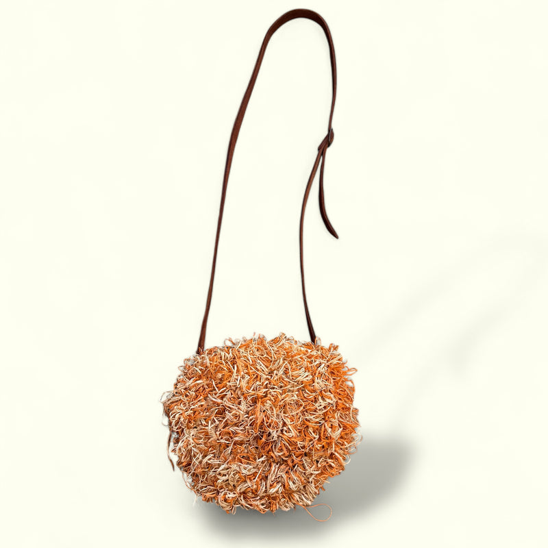 Raffia tas ORANJO