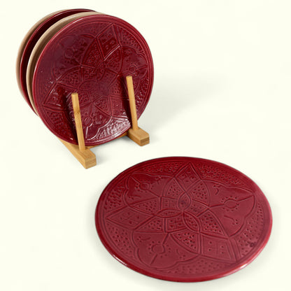 Assiette plate - Empreinte Bellaziza