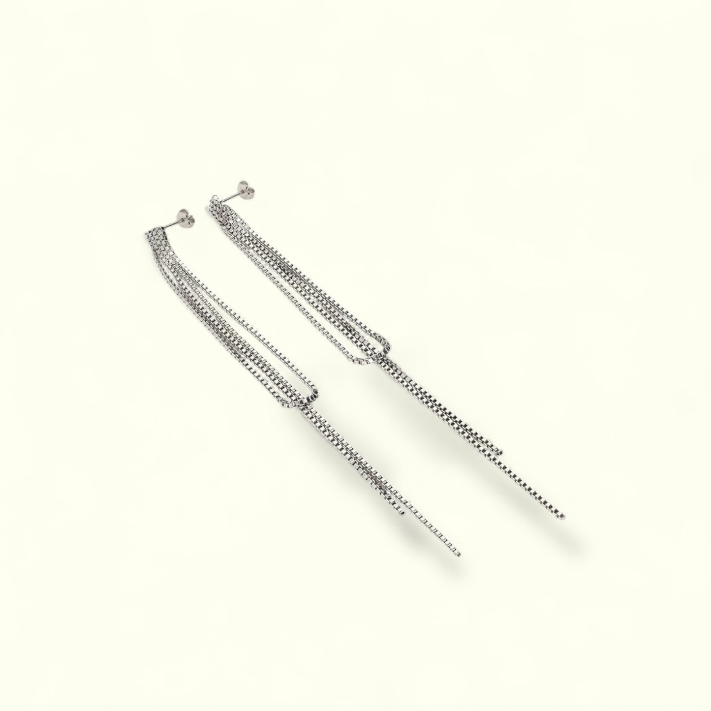 Boucles d'oreilles Starry avec longs cordons