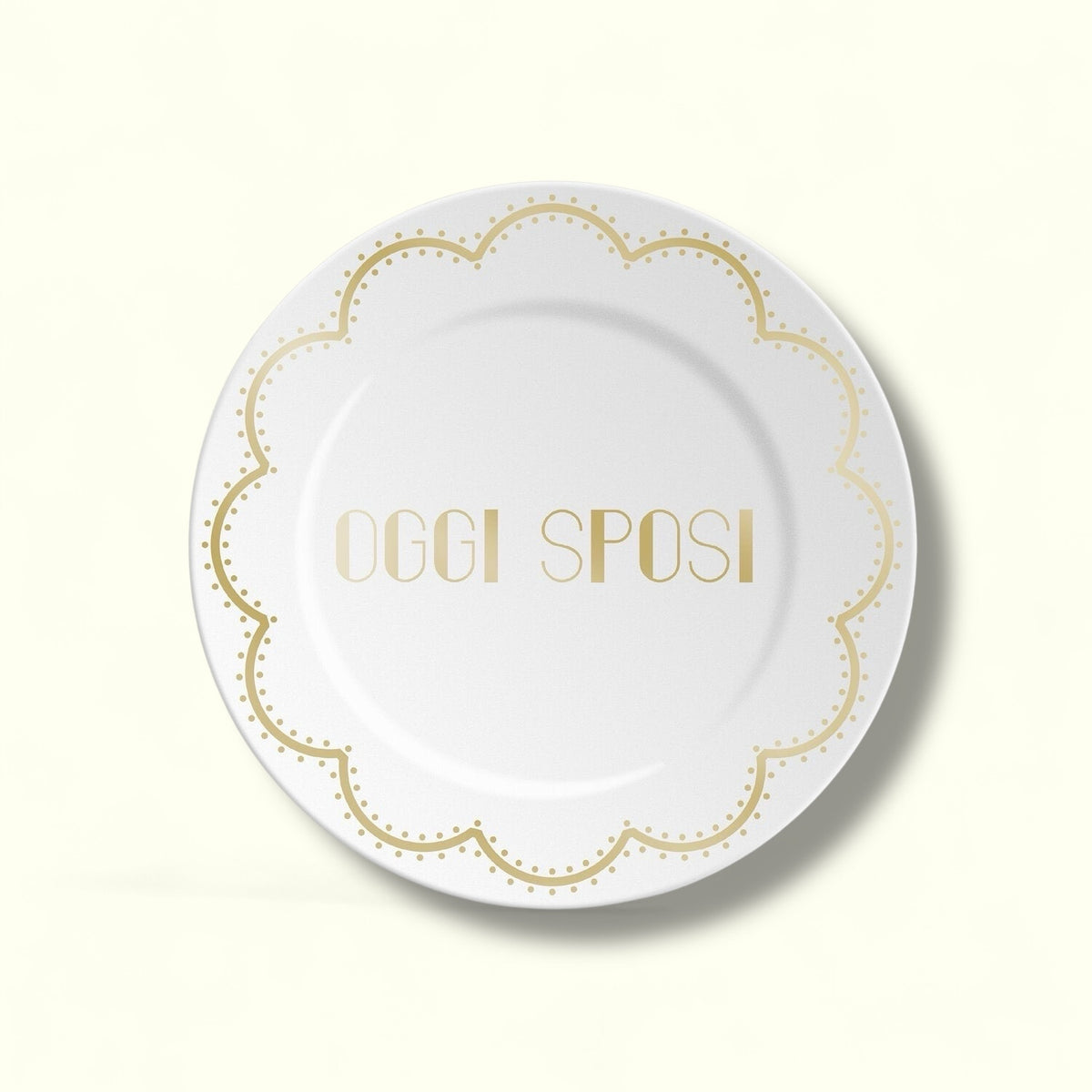 Plate - OGGI SPOSI