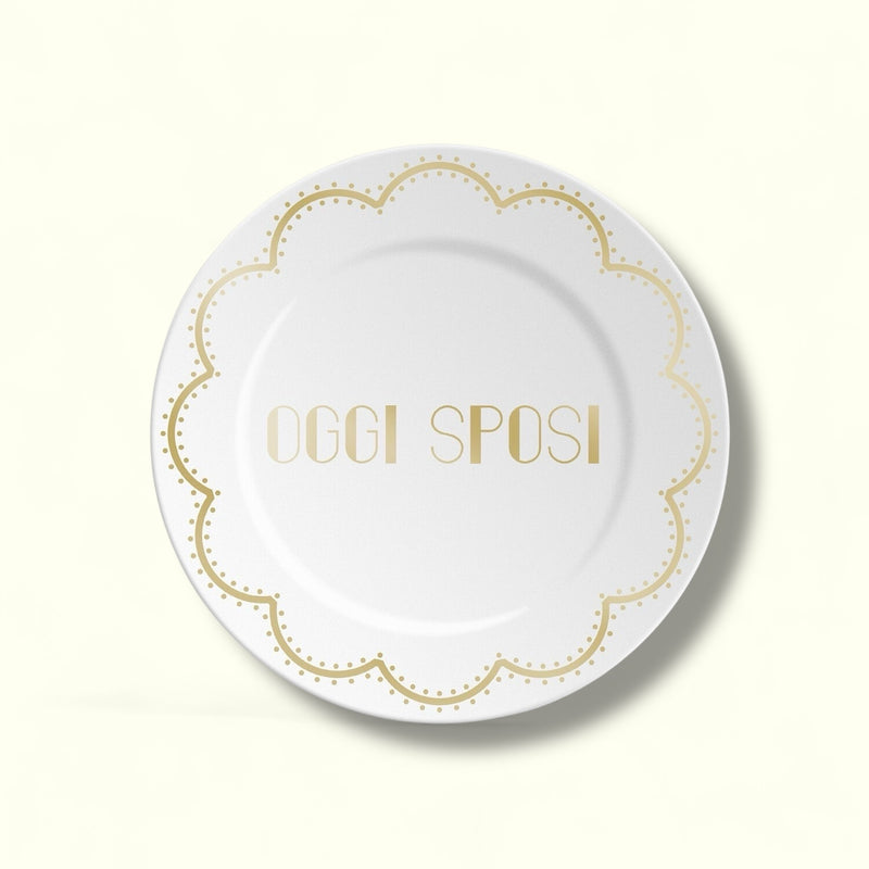 Assiette OGGI SPOSI