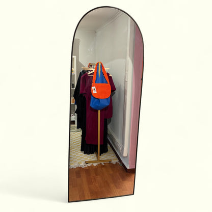 Gigantische messing spiegel - DEUR