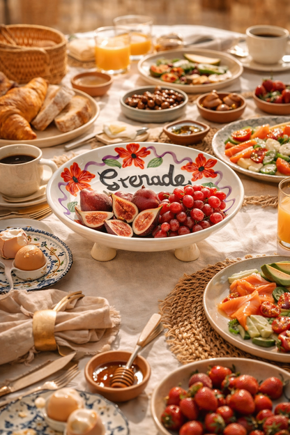 Assiette 3 pieds - GRENADE