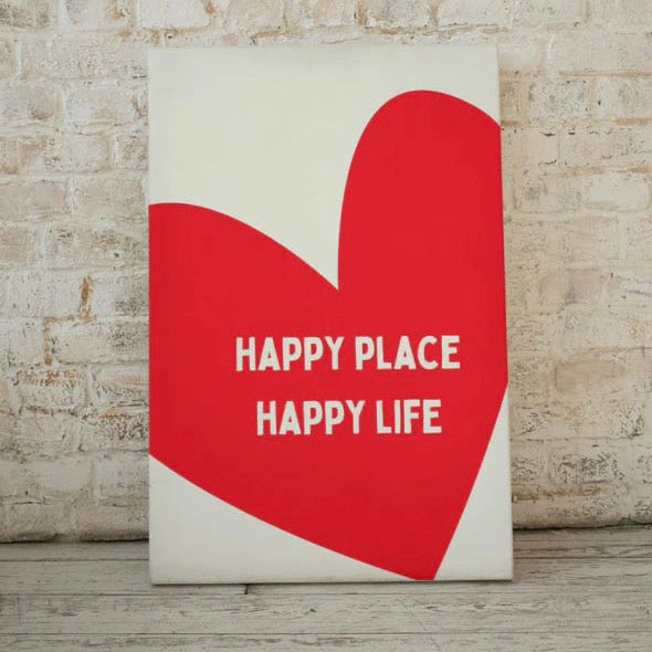 Affiche "Happy place" BACI ARTE