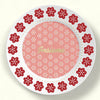 INSIEME BIG - Assiette en porcelaine avec inscription