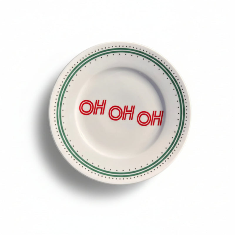 Assiette OH OH OH