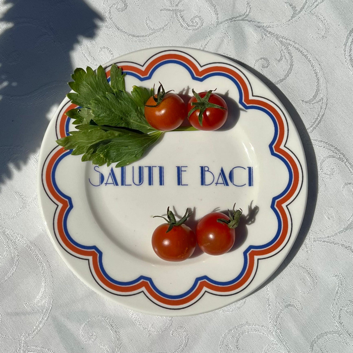 Plate - SALUTI E BACI