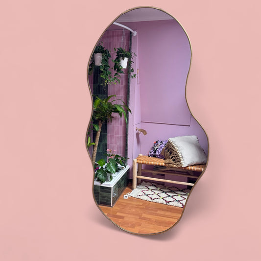 Miroir en laiton Géant -  ORGANIQUE