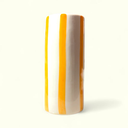 Vase - STRIA TANGERINE
