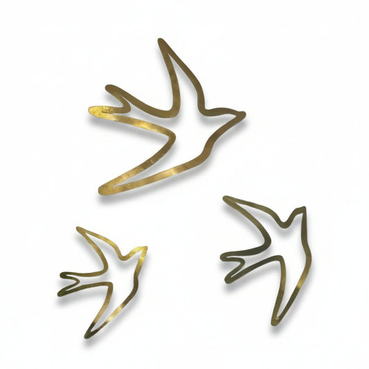 Hirondelle en laiton - vide