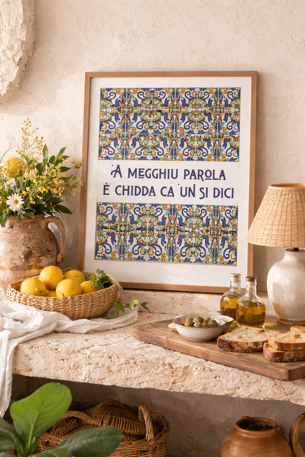 Affiche « PAROLA» - BACI ARTE