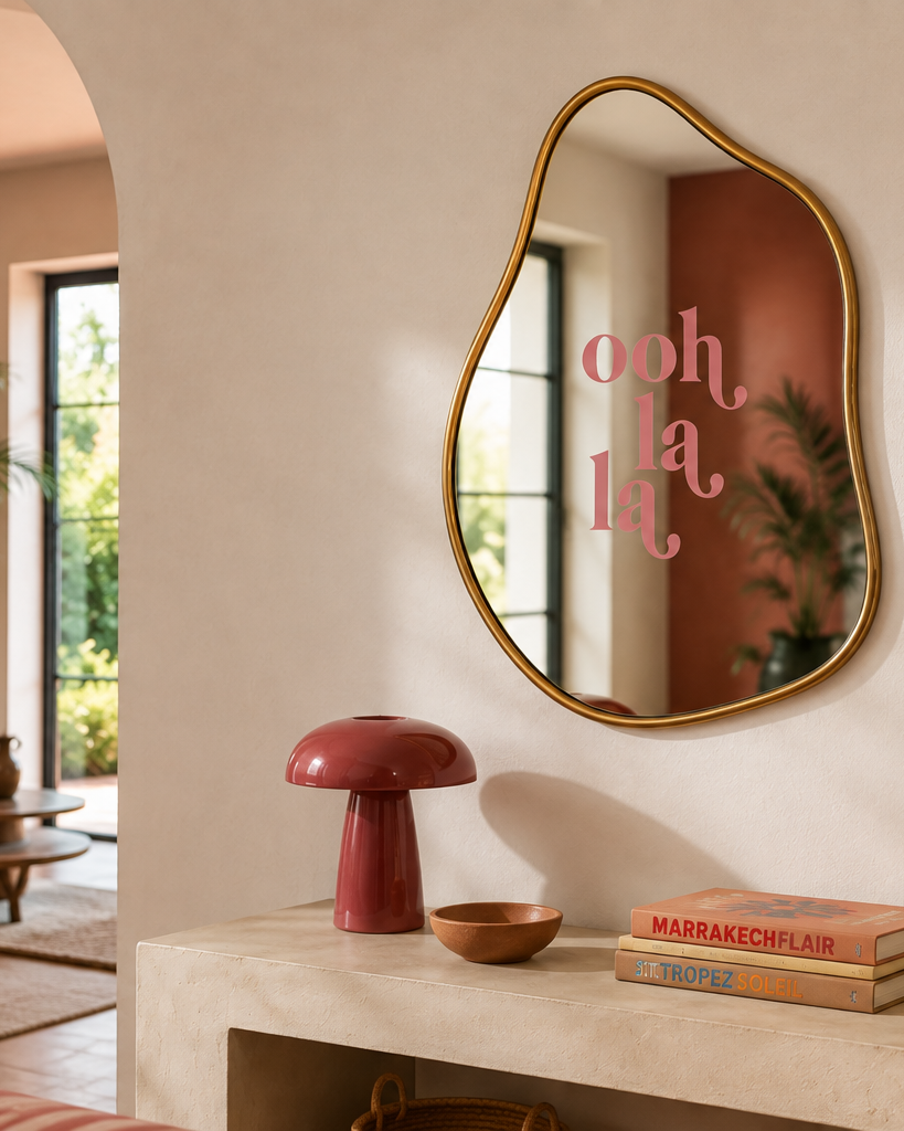 Stickers miroir - Ooh la la