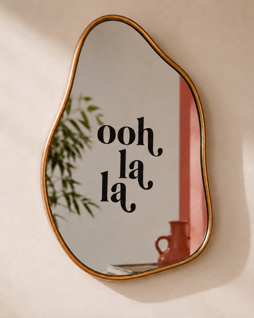 Stickers miroir - Ooh la la