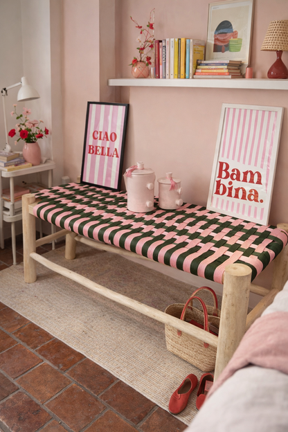 Banc en cordage - BELLAZIZA