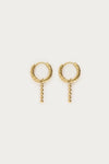 Boucles d'oreilles minimalistes Nomads avec billes