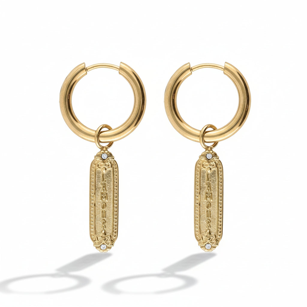 Boucles d'oreilles Mystic L'amour